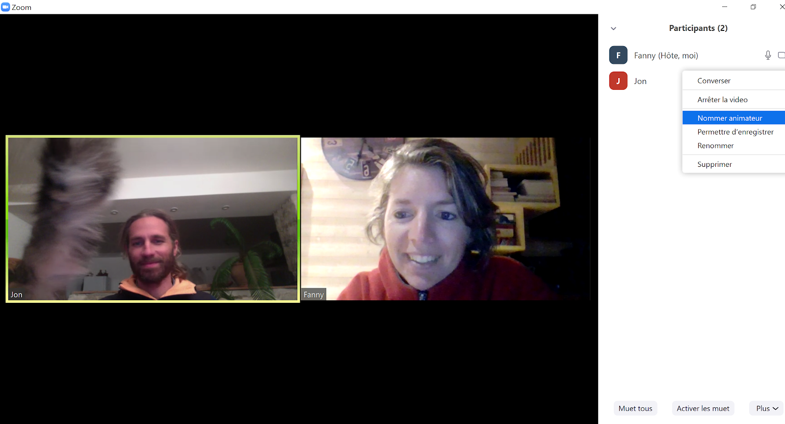 Enregistrer une réunion